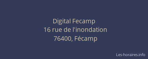 Digital Fecamp