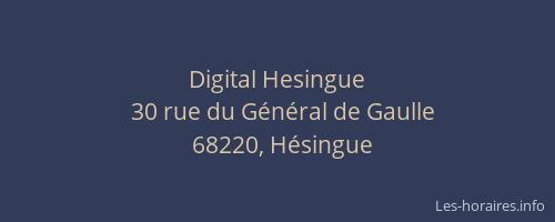 Digital Hesingue