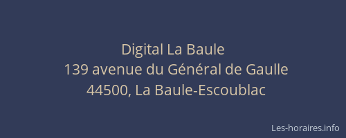 Digital La Baule