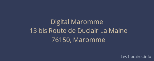 Digital Maromme