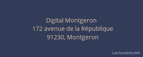 Digital Montgeron