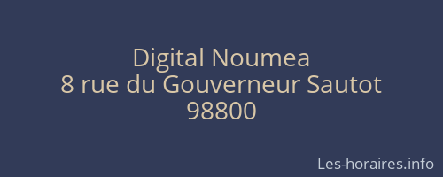 Digital Noumea