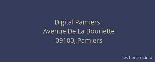 Digital Pamiers