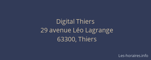Digital Thiers