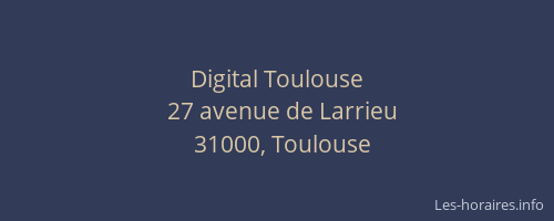 Digital Toulouse