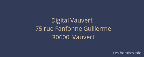 Digital Vauvert