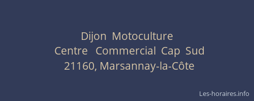 Dijon  Motoculture