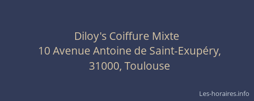 Diloy's Coiffure Mixte