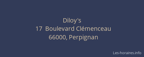 Diloy's