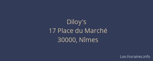 Diloy's