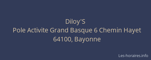 Diloy'S