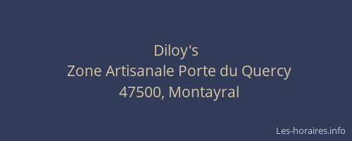 Diloy's