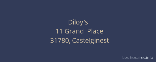 Diloy's