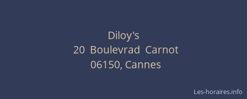 Diloy's