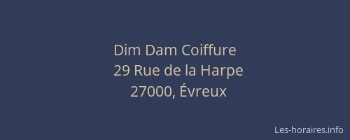 Dim Dam Coiffure
