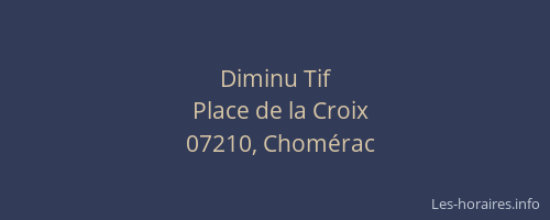 Diminu Tif