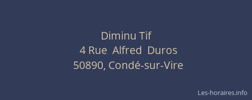 Diminu Tif