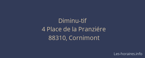 Diminu-tif