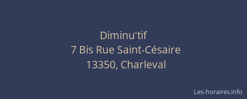 Diminu'tif