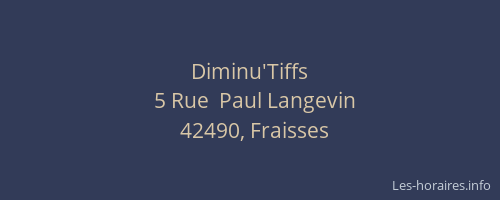 Diminu'Tiffs