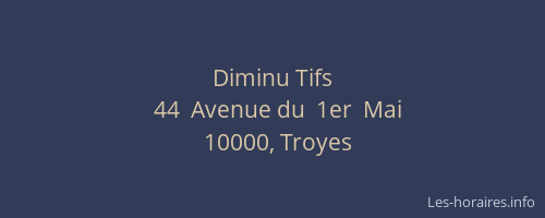 Diminu Tifs