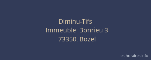 Diminu-Tifs