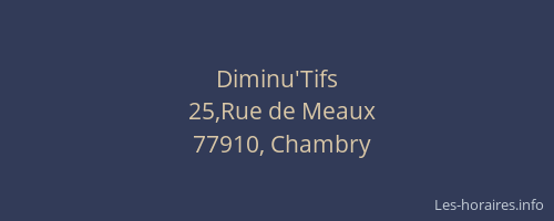 Diminu'Tifs