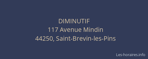 DIMINUTIF