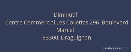 Diminutif