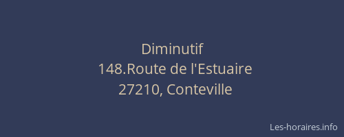 Diminutif
