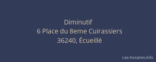 Diminutif