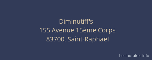 Diminutiff's