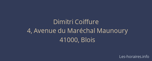 Dimitri Coiffure