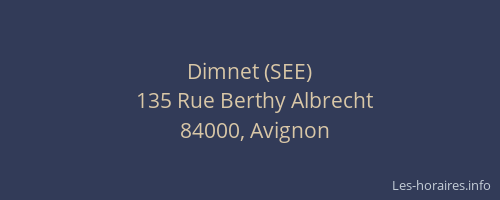 Dimnet (SEE)