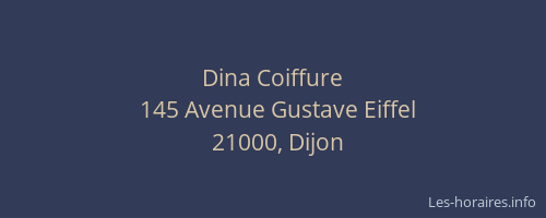 Dina Coiffure