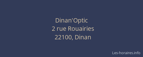 Dinan'Optic