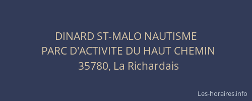 DINARD ST-MALO NAUTISME