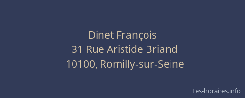 Dinet François