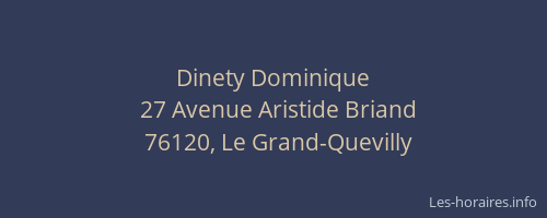 Dinety Dominique