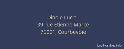 Dino e Lucia
