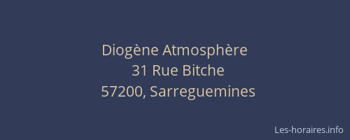 Diogène Atmosphère