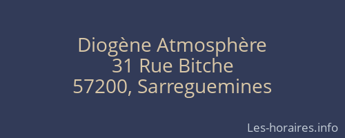 Diogène Atmosphère