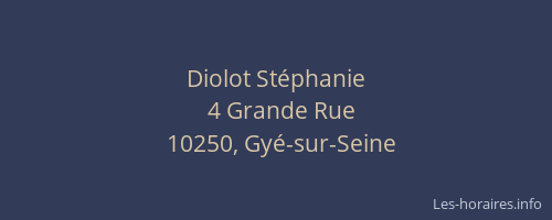 Diolot Stéphanie