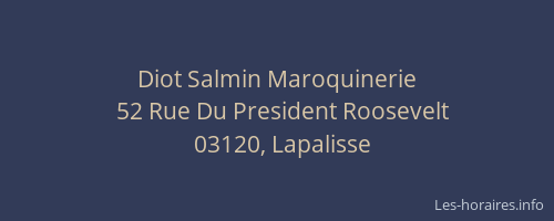 Diot Salmin Maroquinerie