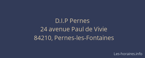 D.I.P Pernes