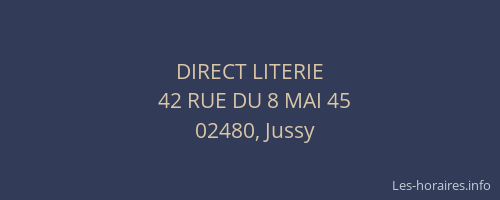 DIRECT LITERIE