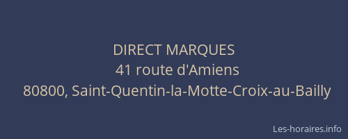 DIRECT MARQUES