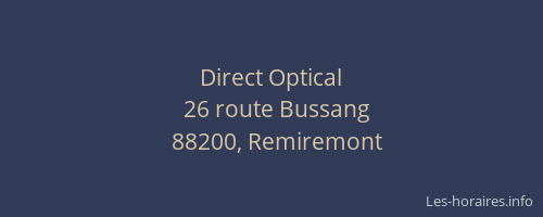 Direct Optical