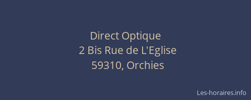 Direct Optique