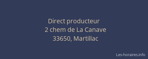 Direct producteur
